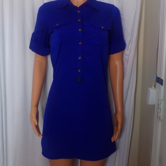Blue Everyday Dress Medium - Picture 2 of 3
